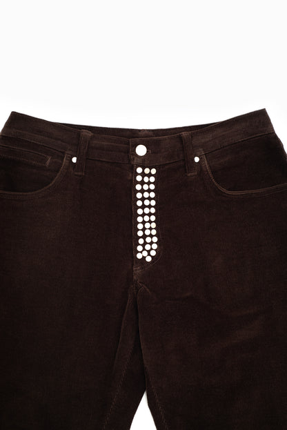 S.A.M SIGNATURE DENIM CORDUROY (BROWN)