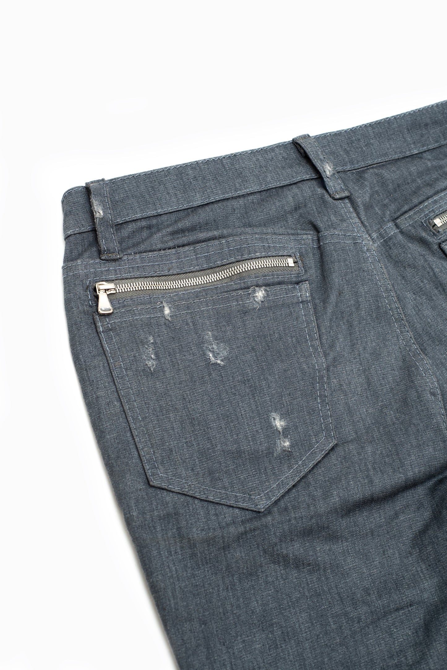 BOOTCUT ZIPPERED SIGNATURE PANTS