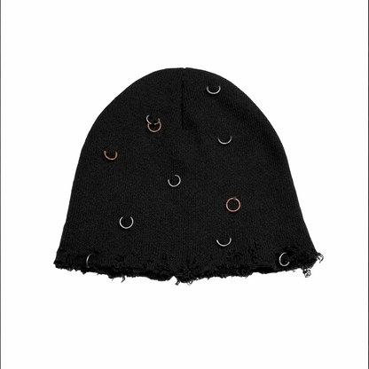 GRUNGE LOOP BEANIE