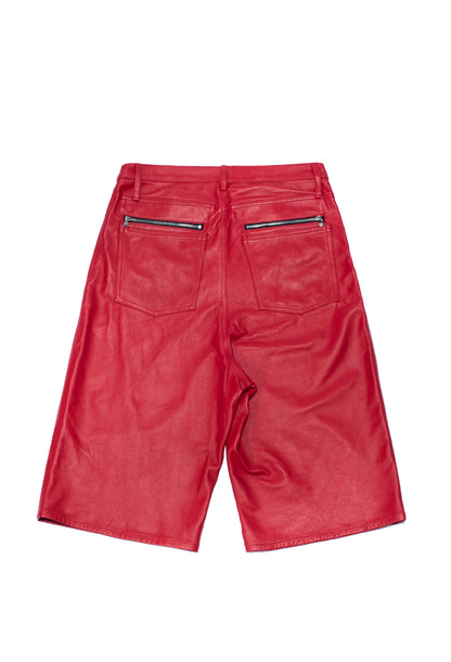 LEATHER JORTS