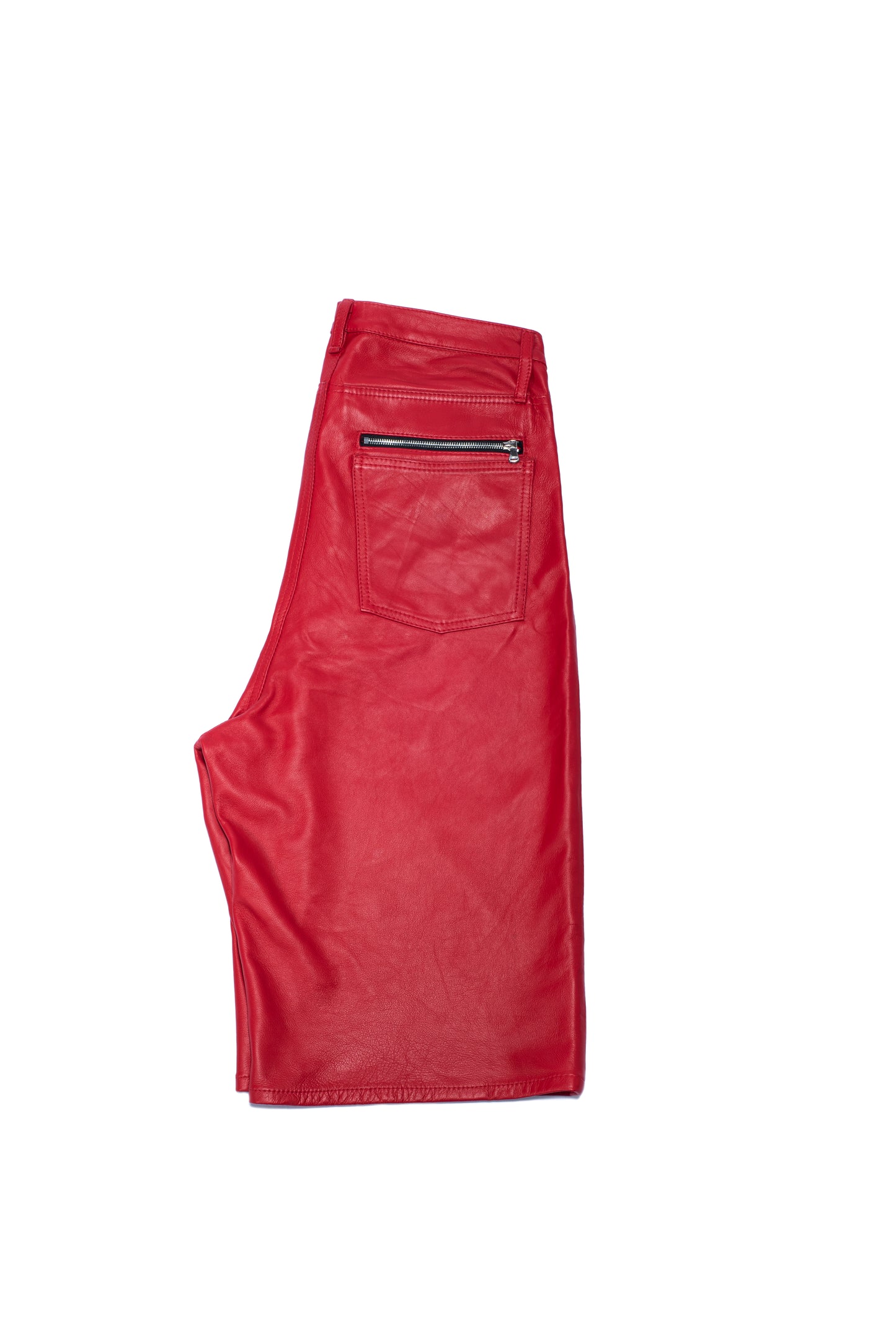 LEATHER JORTS