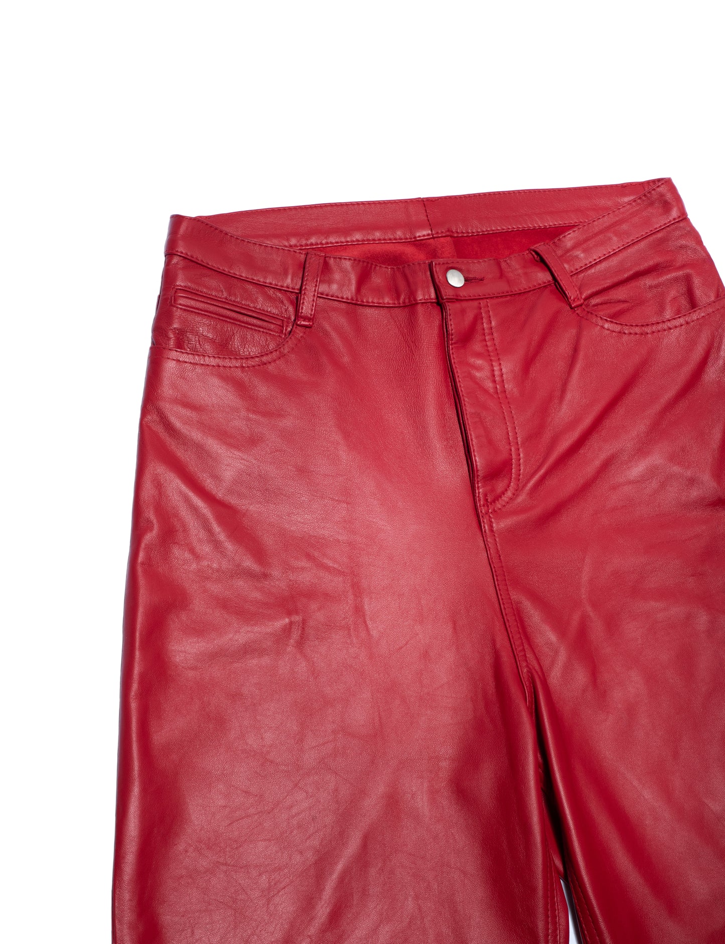 LEATHER JORTS